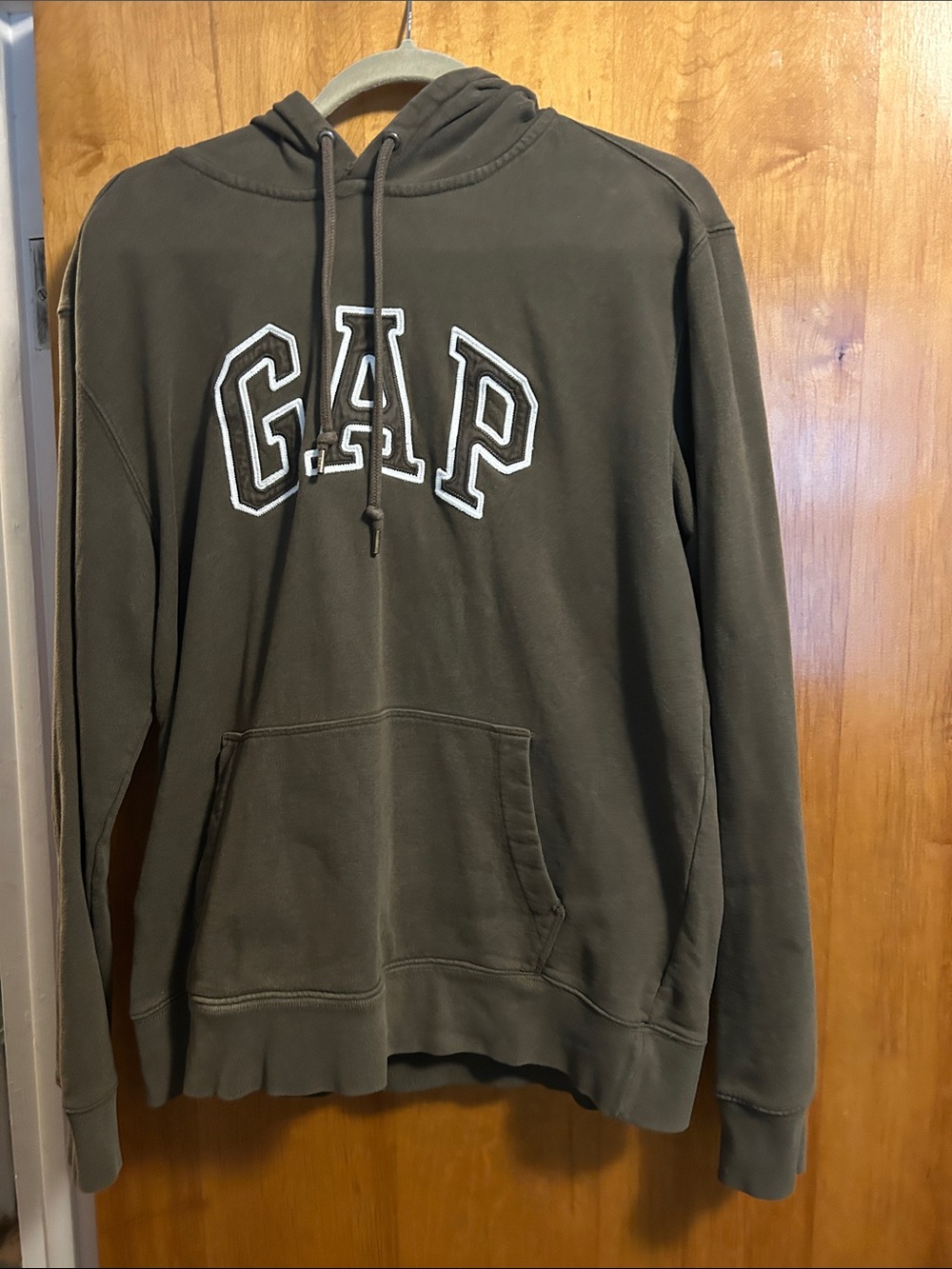 GAP Men's Olive Green  Hoodie Sweatshirt